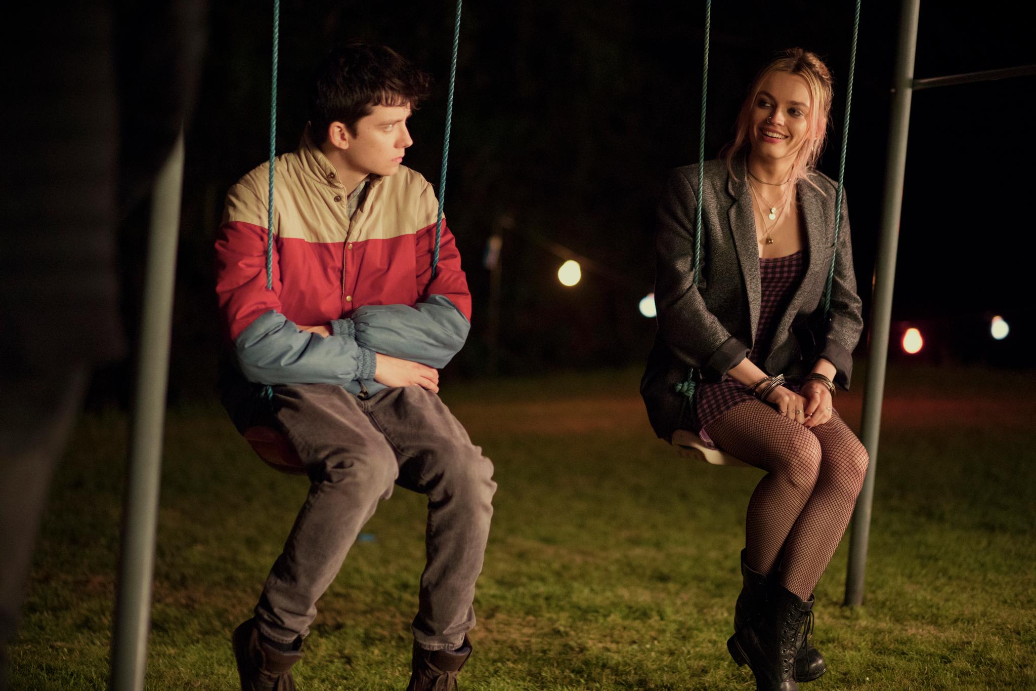 Maeve Wiley, with her iconic pink hair, piercings, and leather jacket, has undergone a remarkable evolution in the series.